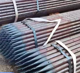 滁州超前小导管预埋钢管出尖打孔焊倒刺无缝焊管厂